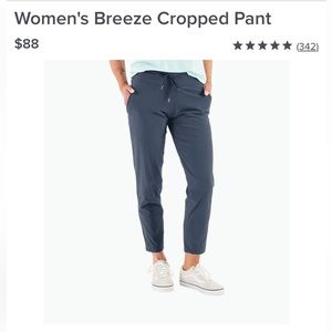 Free fly Women’s Breeze Cropped pant.  SPF 50.